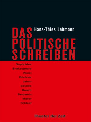 cover image of Das Politische Schreiben